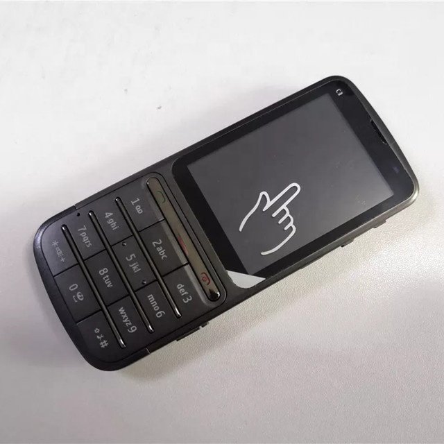 For Nok C3-01 Unlocked Original Simple Super Cheap Classic Bar Touch Type Unlocked Bar Mobile Cell Phone By Post